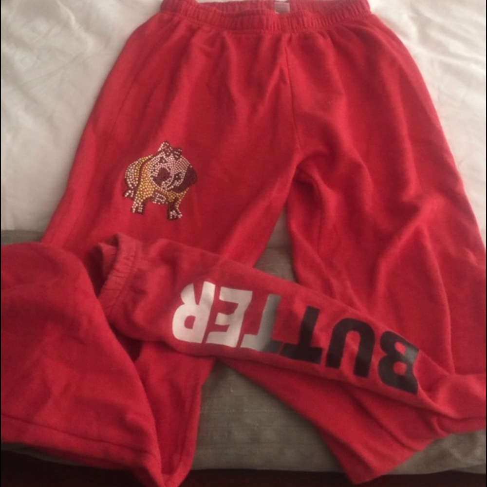 BUTTER Red sweatpants - Picture 2 of 8